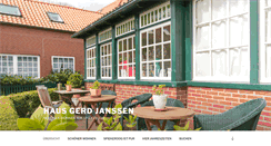 Desktop Screenshot of haus-janssen-spiekeroog.de
