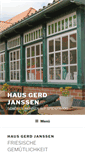 Mobile Screenshot of haus-janssen-spiekeroog.de
